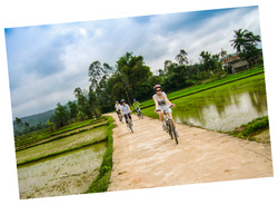 cooking lesson and guiding cycling ride in the countryside around Hoi An