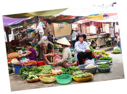 Cooking class and visit of the Hoi An market